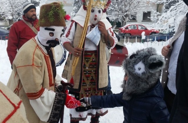 В мразовитата сряда, духът на традицията сгря сърцата на млади и стари в Гиген