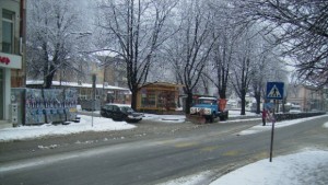 Слаби валежи от сняг в Кюстендилска област