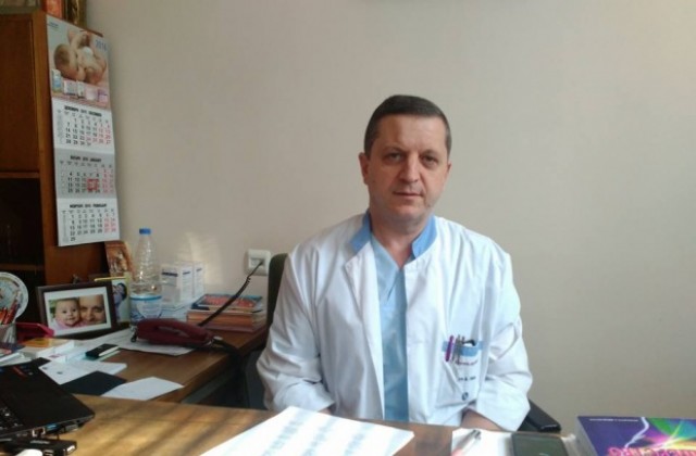 Д-р Валери Томов- началник на АГ отделението в Кюстендил