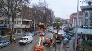 Затворените кръстовища и отсечки на 6 и 7 февруари