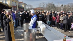 Курбан панихида и изложба 4 г след наводнението в с