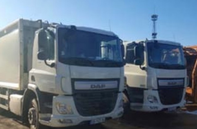 „Благоустрояване“ - Габрово разполага с пет нови сметосъбиращи камиона