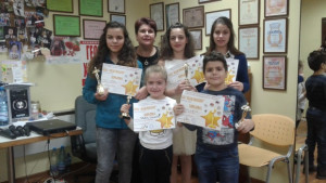 Още награди за талантливите деца от Детска вокална група Слънце