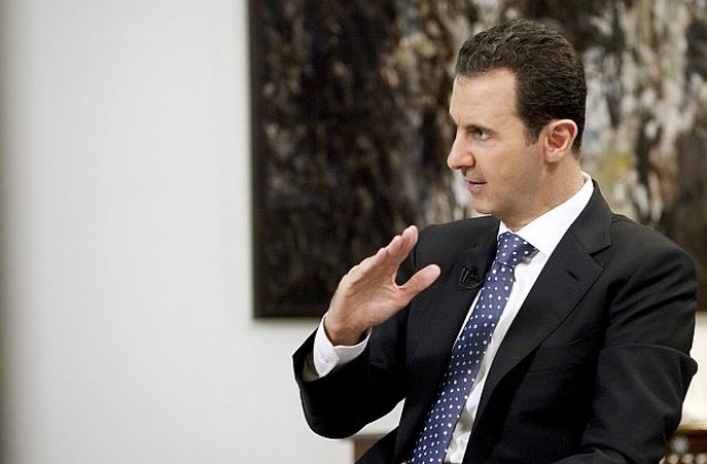 Башар Асад: Ще си върна контрола върху цяла Сирия