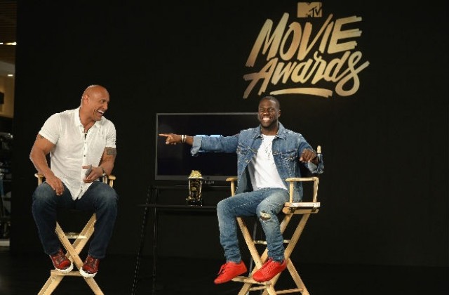Скалата и Кевин Харт ще са водещите на филмовите награди на MTV