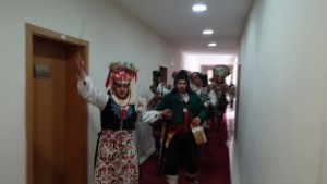 Кметът на Стралджа посрещна кукери