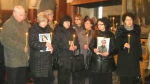 Панихида за загиналите в пожара във влака СофияКардам