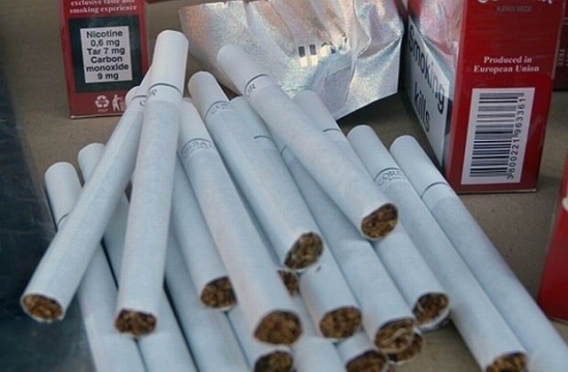 Цигари без бандерол са открити в автомобил, паркиран на ул. Брянска в Габрово
