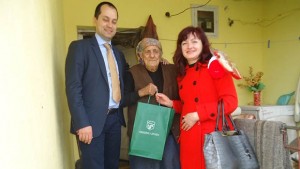 Поздравиха найвъзрастната баба с Баба Марта
