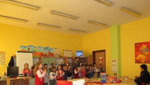 Открит урок в подготвителен клас в ОУ Св Св Кирил