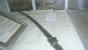 Атаманска сабя дарена за храброст от Елисавета е показана в