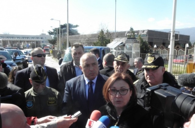 Борисов доволен от учението Граница 2016