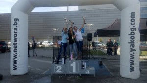 Наталия Кръстева връчи купата на кмета на осмомартенското дамско рали