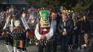 Кукери гониха злото в Камено