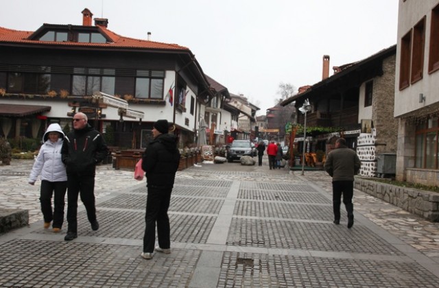 Пик на туристи в Банско