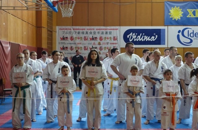 Севлиево е домакин на националното първенство по карате шинкиокушинкай