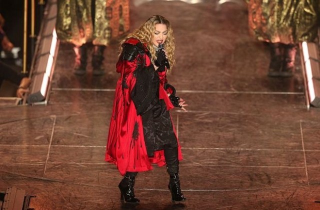 Била ли е пияна Мадона на сцената в Австралия