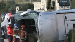 21годишна бургазлийка ранена при катастрофа с автобус в Испания