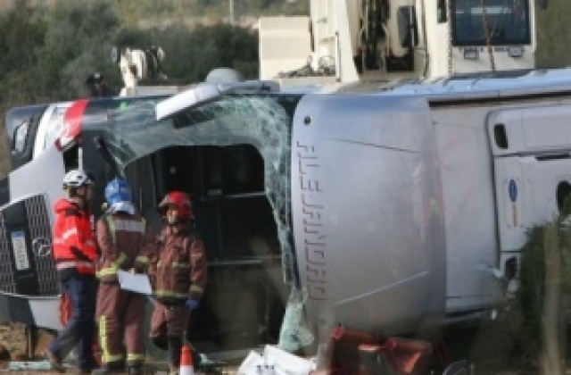 21-годишна бургазлийка ранена при катастрофа с автобус в Испания
