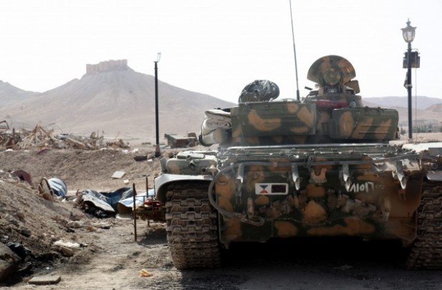 Сирийските сили достигнаха до покрайнините на Палмира