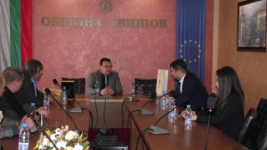 Евродепутатът Андрей Новаков посети Свищов