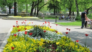 Благоустроиха междублокови пространства в Карлово