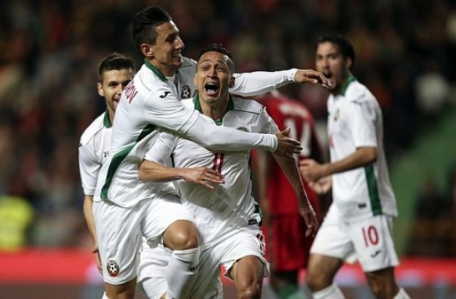 България победи Португалия, Владо Стоянов смая Роналдо