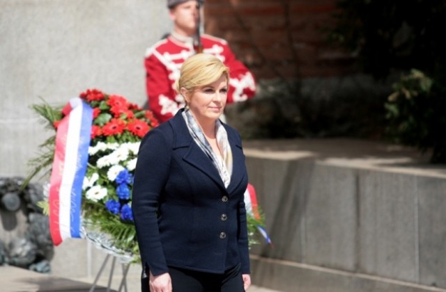 Президентът на Хърватия на официално посещение у нас
