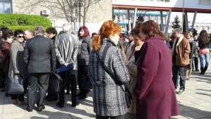 Бургаските лични лекари на протест