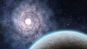 Скалистата планета цялата покрита с лава