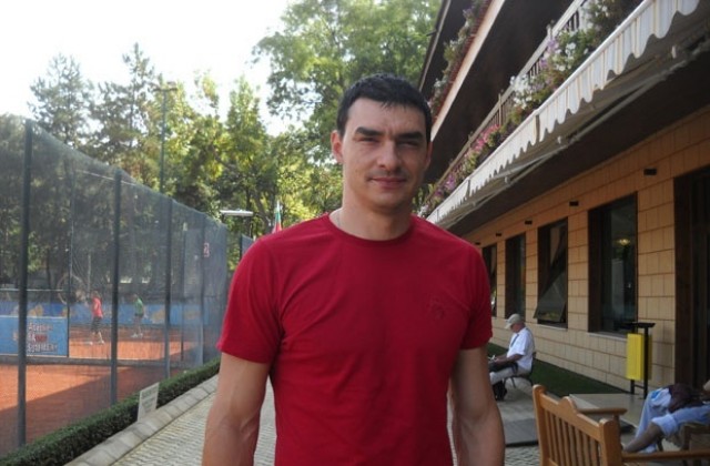 Владо Николов на открити тренировки в Русе