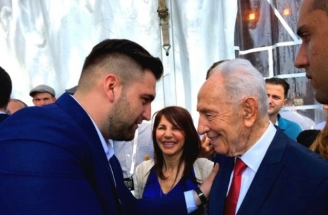 Андрей Новаков се срещна с деветия израелски президент и Нобелов лауреат Шимон Перес