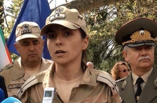 Жена рейнджър от Ловеч ще командва българската рота в Афганистан