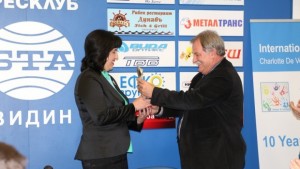 Максим Минчев връчи награда във Видин