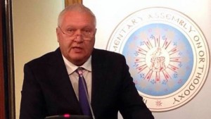 Васил Антонов посреща президента на МОФ за единство на православните