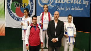 Хасковска каратистка със злато от национално първенство