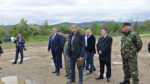 Кметът на Сливен Стефан Радев присъства на откриването на учение