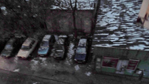 Силен вятър и градушка