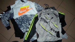 Иззеха ментата имитиращи известни спортни марки