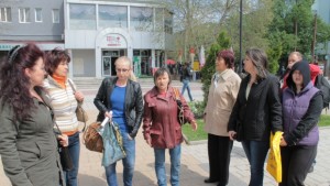 Личните асистенти в Търговище излязоха на протест