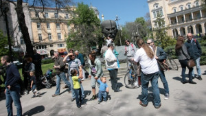 Карикатуристи и журналисти се събраха заради Чавдар Николов