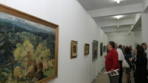 Експозиция с картини на Димитър Гюдженов откриха в Стара Загора