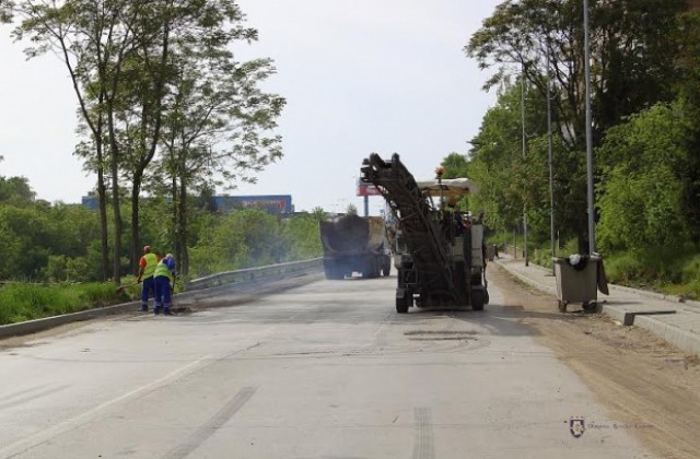 Въвеждат временна организация на движението заради ремонта на ул. Магистрална
