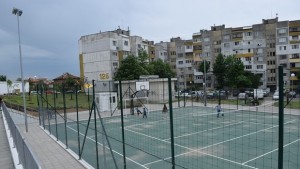 Новият парк в Меден рудник