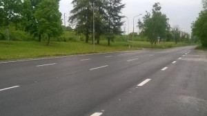 Възстановиха пропадналия участък край МЕТРО