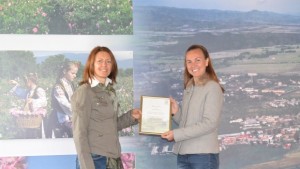 Община Казанлък с награда за сътрудничеството си с фондация Сийдър