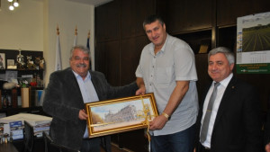 Известният волейболист Любо Ганев участва в демонстрации в Русе