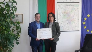 Призът Кмет на месеца беше присъден на кмета на град
