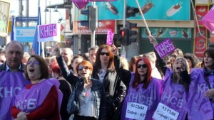 Служители на Булгартабак отново излязоха на протест