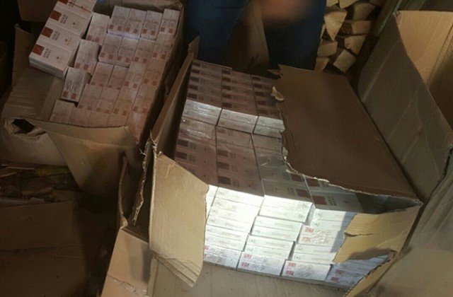 Откриха огромно количество незаконни цигари